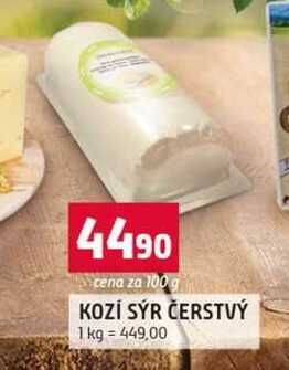 KOZÍ SÝR ČERSTVÝ 100g