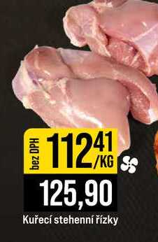 Kuřecí stehenní řízky 1kg