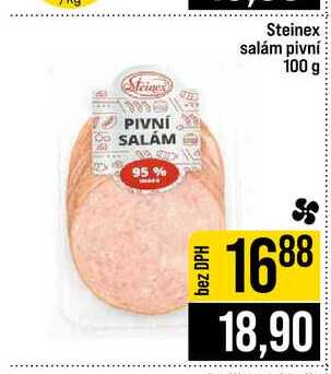 Steinex salám pivní 100 g 