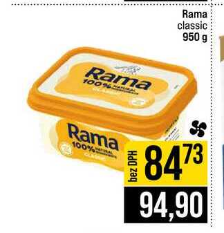 Rama classic 950 g  v akci