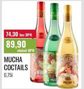 MUCHA COCTAILS 0,75l