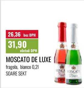 MOSCATO DE LUXE 0,2l