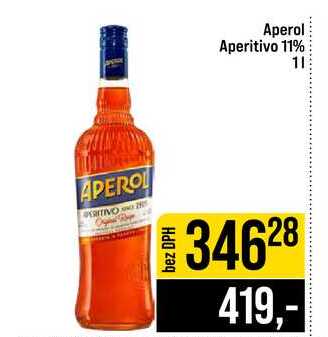 Aperol Aperitivo 11% 1l