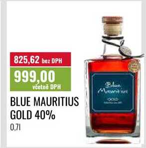 BLUE MAURITIUS GOLD 40% 0,7l