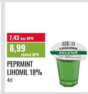PEPRMINT LIHOMIL 18% 4cl