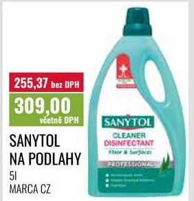 SANYTOL NA PODLAHY 5l