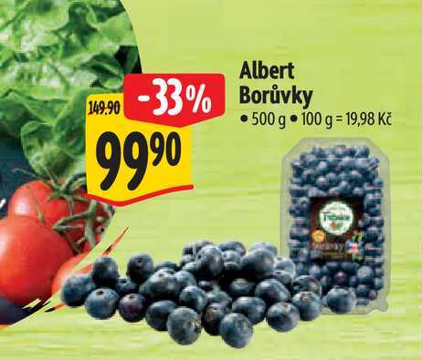 Albert Borůvky 500 g