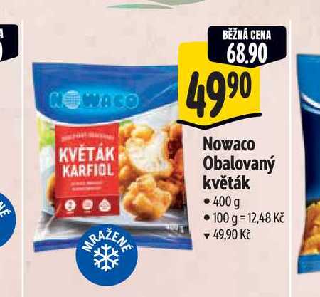 Nowaco Obalovaný květák 400 g