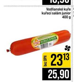 Vodňanské kuře kuřecí salám junior 400 g