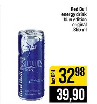 Red Bull energy drink blue edition original 355 ml