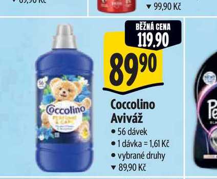   Coccolino Aviváž  56 dávek  