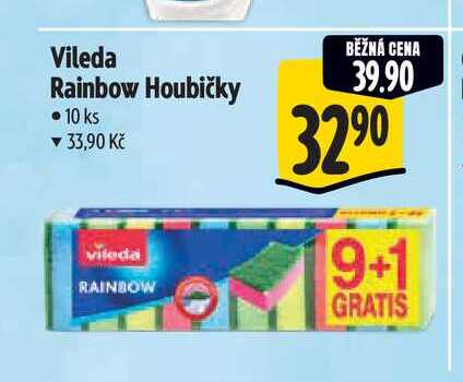 Vileda Rainbow Houbičky 10 ks