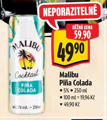 Malibu Piña Colada 250 ml