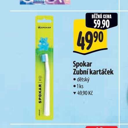  Spokar Zubní kartáček - dětský  
