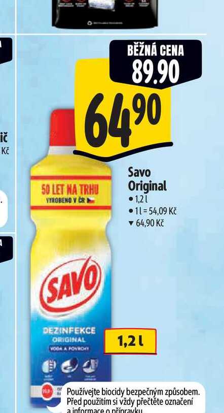Savo Original 1,2 l
