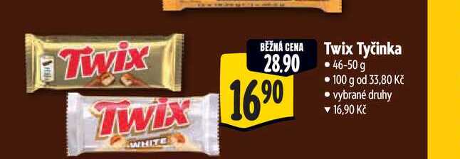  Twix Tyčinka  46-50 g   v akci
