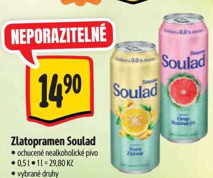  Zlatopramen Soulad  0,5 l