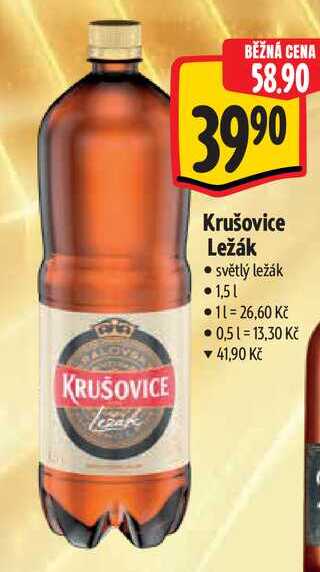 Krušovice 1,5 l