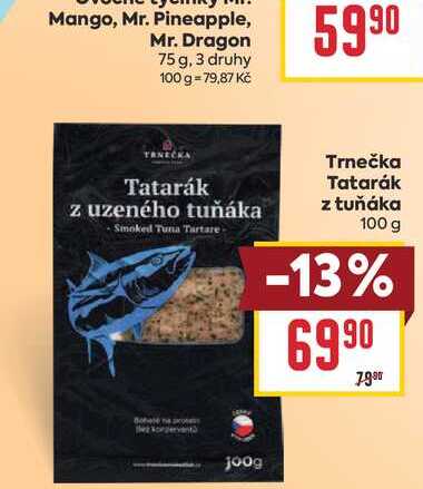 Trnečka Tatarák z tuňáka 100 g