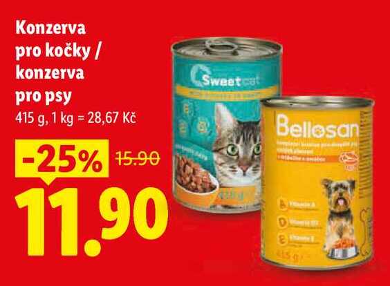 Konzerva pro kočky / konzerva pro psy, 415 g