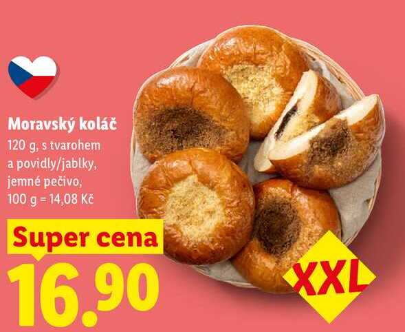 Moravský koláč, 120 g