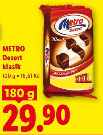 METRO Dezert klasik, 180 g