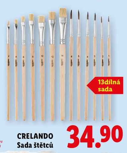 CRELANDO Sada štětců
