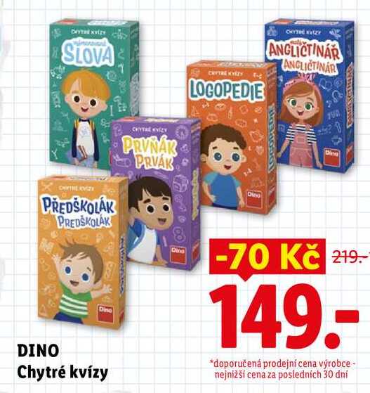DINO Chytré kvízy