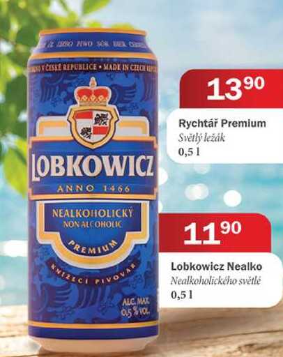 Lobkowicz Nealko Nealkoholického světlé 0,51