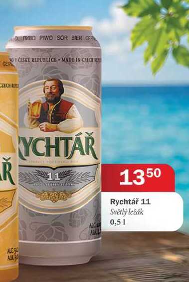 Rychtář Světlý ležák ALC 0,51