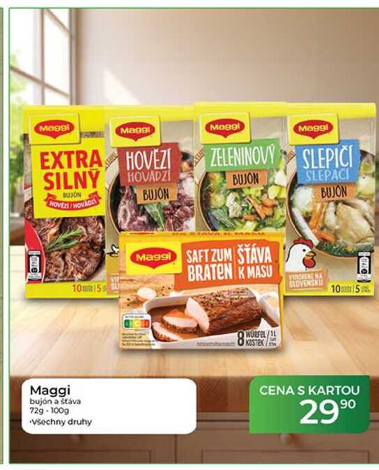 Maggi bujón a stáva 729-100g