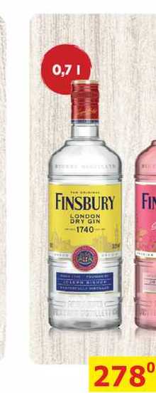 Finsbury Gin 1l 37,5%
