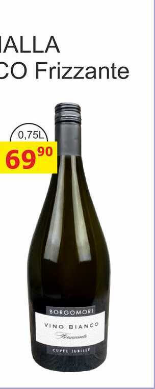 BORGOMORI VINO BIANCO 0,75L