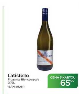 Latistello Frizzante Bianco secco 0,75L