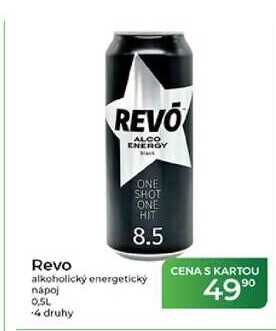 Revo alkoholický energetický nápoj 0,5L