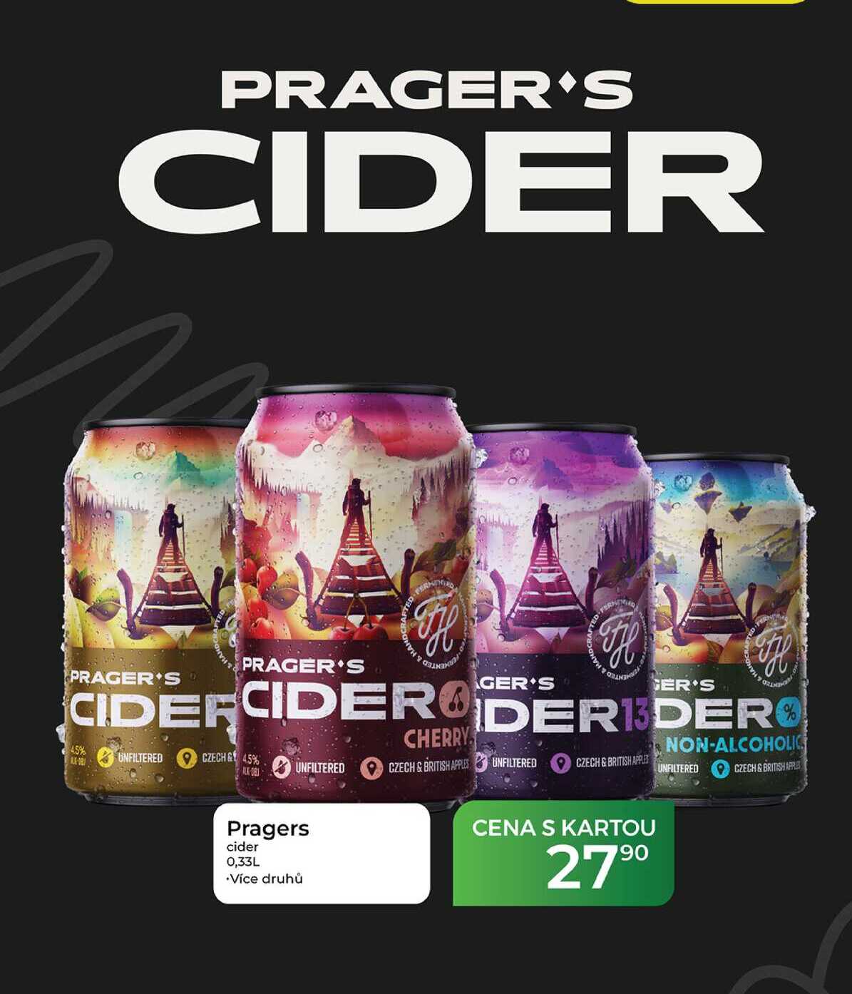 Pragers cider 0,33L