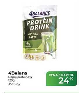 4Balans Nápoj proteinový 120g