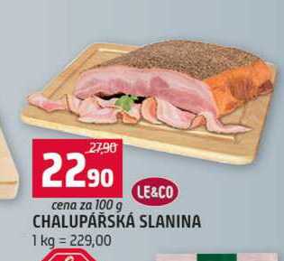 CHALUPÁŘSKÁ SLANINA 1 kg