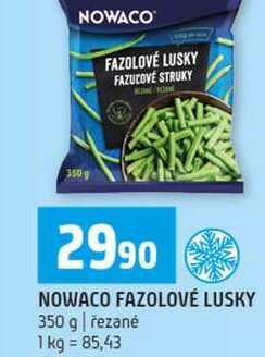 NOWACO FAZOLOVÉ LUSKY 350 g řezané
