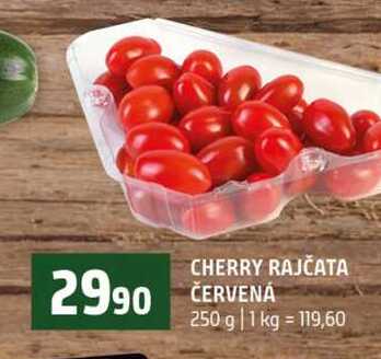 CHERRY RAJČATA ČERVENÁ 250 g 