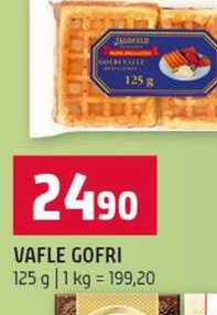 VAFLE GOFRI 125 g