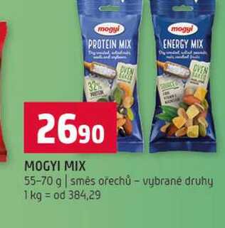 MOGYI MIX 55-70 g směs ořechů vybrané druhy