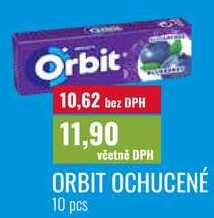 ORBIT OCHUCENÉ, 10 pcs  