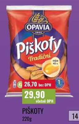 PIŠKOTY 220g