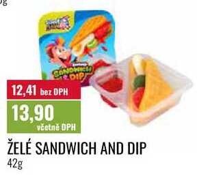 ŽELÉ SANDWICH AND DIP, 42g 