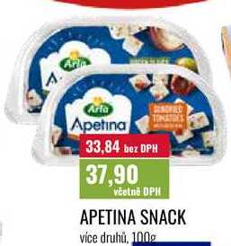 APETINA SNACK, více druhů, 100 g