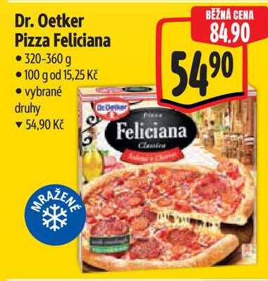 Dr. Oetker Pizza Feliciana, 320-360 g 
