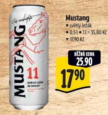 Mustang, 0,5 l