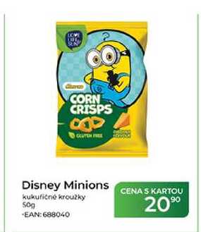 Disney Minions kukuričné kroužky 50 g