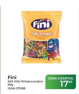 Fini zele Jelly Octopus pulpos 90g